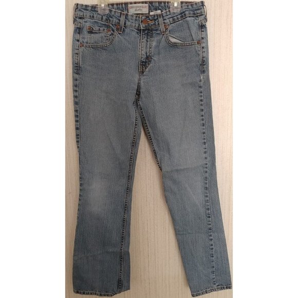 Levi's Strauss Signature Stretch Low Rise Boot-cut Misses 8 Medium Very Nice!! - Picture 1 of 5
